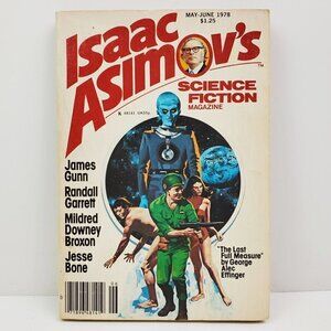 Isaac Asimov's Science Fiction Magazine May-June 1978 Vintage Sci-Fi Issue